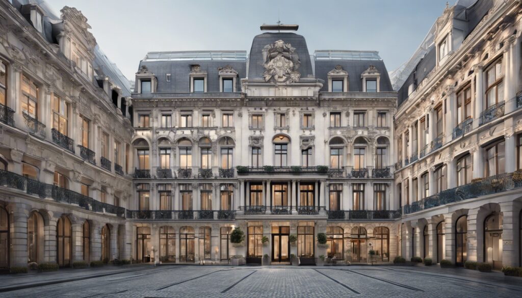 Quelles sont les caractéristiques de la Bourse Hôtel à Bruxelles ?